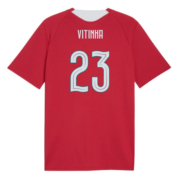 2026-2027 Portugal Training Jersey (Red) (Vitinha 23)-SoccerKits Hub | Buy Soccer Jerseys Online